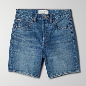 DENIM FORUM Joni Mid Length Shorts